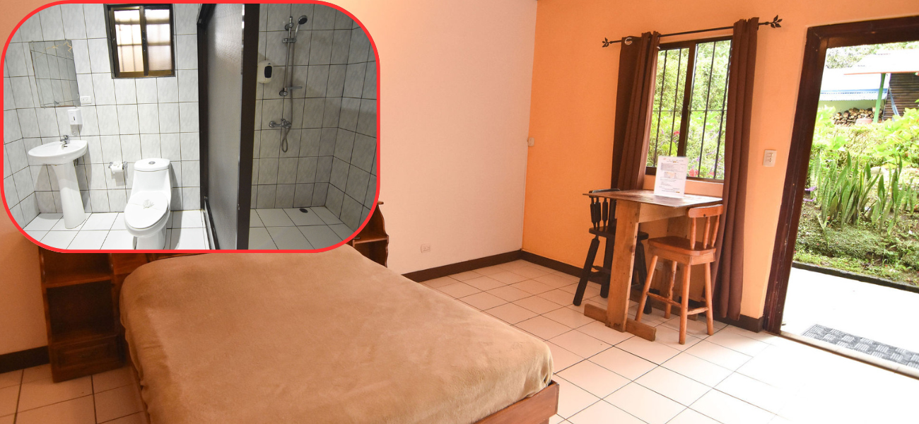 Vista general de la habitación